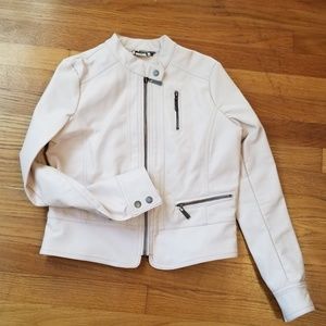 Light Pink Moto Jacket